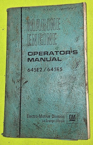 Manuale operatori motore - manuale,