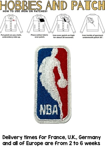 Patch nba basketball - patch, small