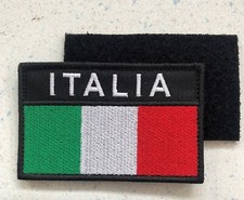 Patch bandiera italia - bandiera, fondo