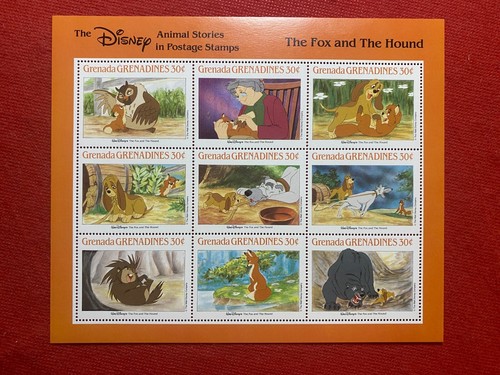 Walt disney stamps - (o31), 9