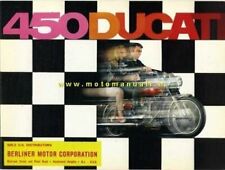 Ducati 450 Scrambler Mark 3 D 1970 depliant originale brochure