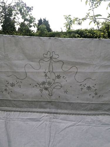 Antique vintage embroidered - antique,