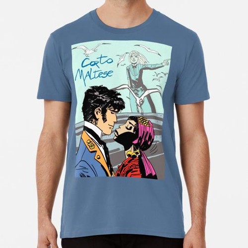 Shirt corto maltese - corto, kissing