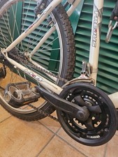 Bici mountain bike marca Frejus 26" colore bianco e nero cambio Shimano.