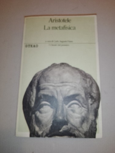 Aristotele metafisica carlo - aristotele, la
