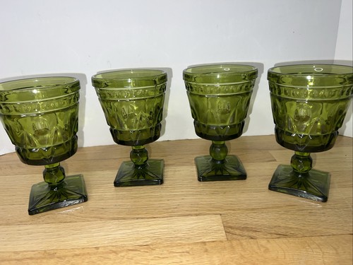 Calici acqua vino verde - calici,