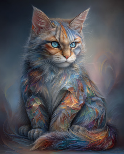 Gatto dagli occhi azzurri