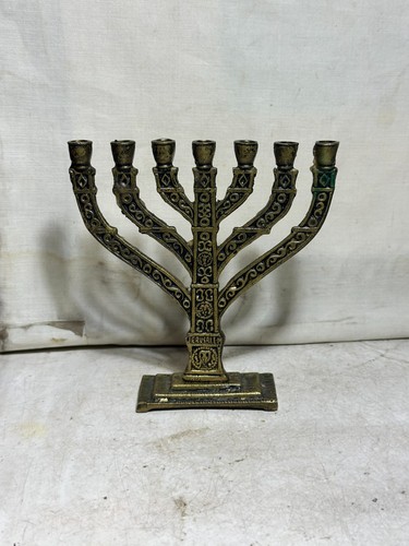 Candelabro vintage ottone