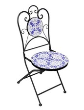 SEDIA TONDA IN METALLO