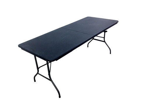 Tavolo pieghevole piedi nero - pieghevole, 6