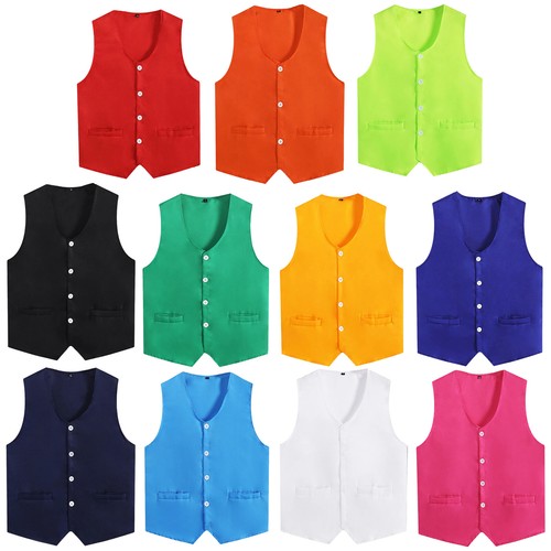 Gilet uomo donna top cameriere