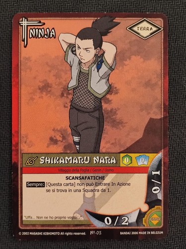 Naruto card game shikamaru - naruto,