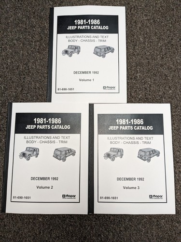 Manuale catalogo ricambi - , jeep