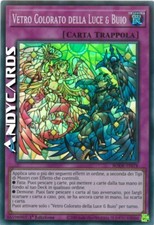 VETRO COLORATO DELLA LUCE & BUIO • Super R • BODE IT078 • 1Ed • YUGIOH ANDYCARDS