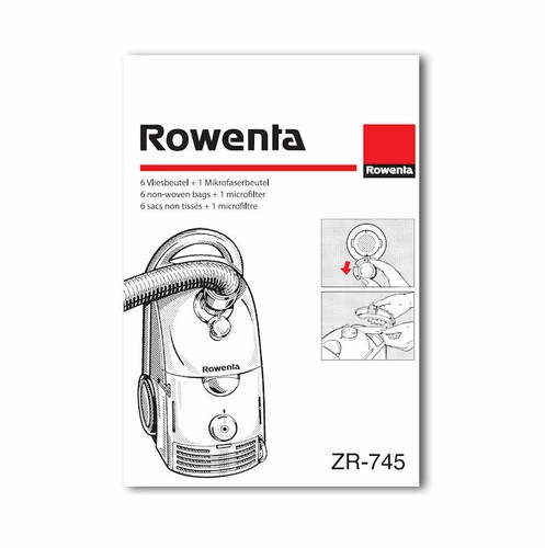 Rowenta sacchi originali - rowenta, 6x