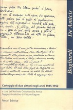 Carteggio di due pittori negli anni 1945-1952 - Archivio De Amicis Cristoforo