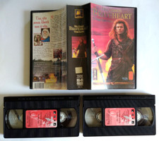Vhs Film Ita Avventura Braveheart Cuore Impavido Mel Gibson Videocassetta (V42)