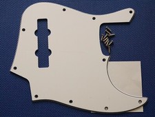 Fender Geddy Lee Jazz Bass White PICKGUARD Parti per chitarra, 3 strati