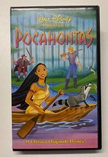 vhs Pocahontas videocassetta
