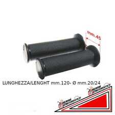 Manopole gomma nera scooter