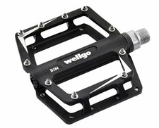 KIT COPPIA PEDALI WELLGO BICICLETTA BICI MTB BMX FREERIDE DOWNHILL PEDAL BIKE