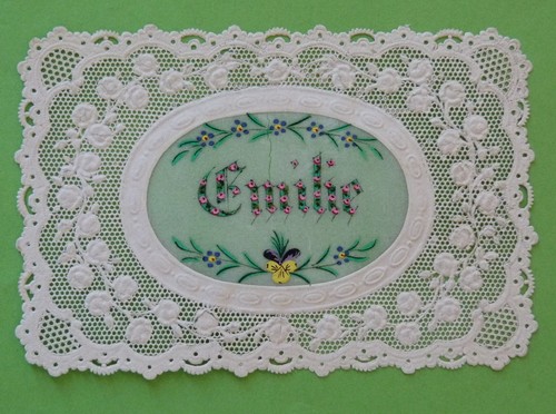 Santino holy card canivet - santino,