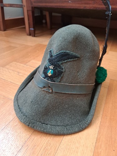 Militaria cappello alpino anni - alpino,