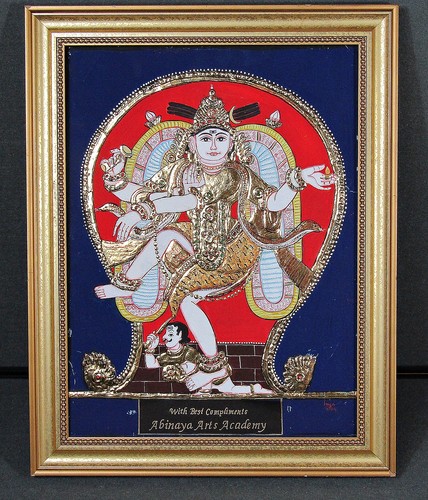 Quadro tanjore nataraja - quadro,