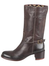 La Martina Polo scarpe da donna in pelle stivali leather boots taglia EU 37 UK 4 US 6