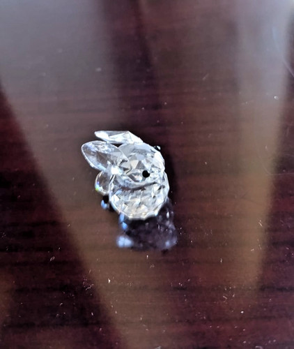 Coniglio cristallo swarovski - cristallo,