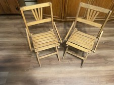 Sedia pieghevole vintage MCM