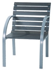 POLTRONA SEDIA VIVA IN ACCIAIO