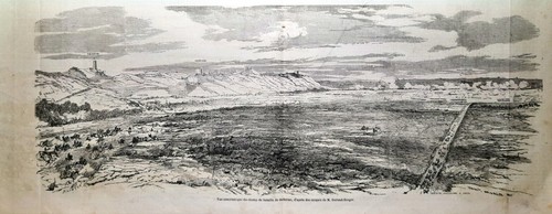 Stampa antica battaglia - antica,