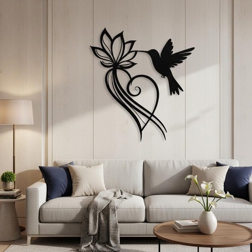 Cuore colibrì personalizzato - cuore,