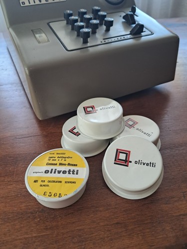 Olivetti scatoline latta