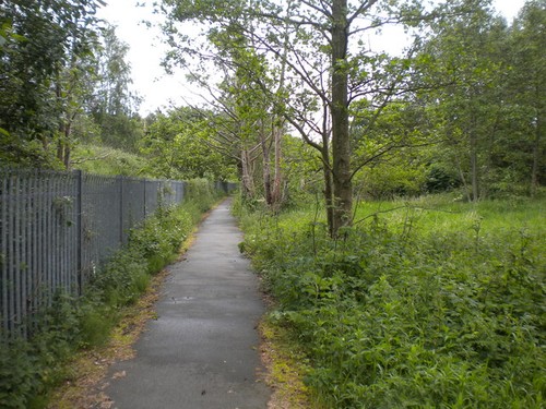 Photo 6x4 footpath north - photo,