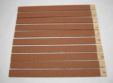 10 legni smerigliati grana piatta 320 utensile orafo