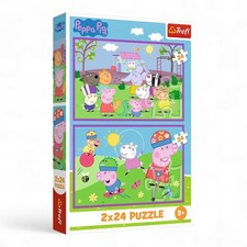 Puzzle 2x24 Peppa Pig - Peppa
