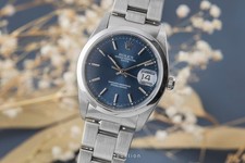 Rolex Date 34 Blue Dial Oyster