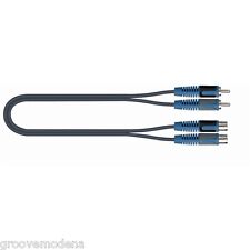 QUIKLOK RKSA/180-2 Cavo stereo professionale RCA Maschio Femmina Prolunga 2 MT