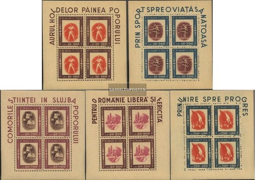Romania 993 997 minifoglio - romania,