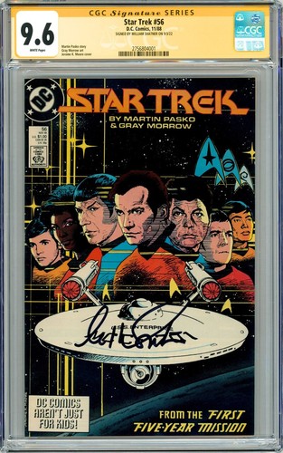 William shatner firmato cgc - shatner,