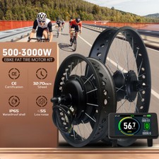 Fat bike elettrica neve 48V