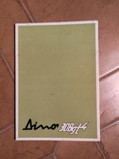 Ferrari Dino 308gt4 Libretto