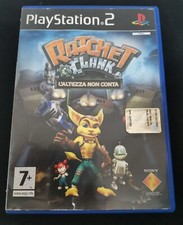 RATCHET & CLANK L'ALTEZZA NON CONTA PS2 VERSIONE ITALIANA  COMPLETA DI LIBRETTO 
