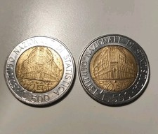 500 Lire ISTAT  Anniversario -