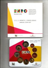 Italia - 2015 - Serie Euro FDC - EXPO Milano - Con Custodia - (MP 2081)