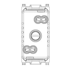 SUONERIA VIMAR PLANA 12 BIANCO