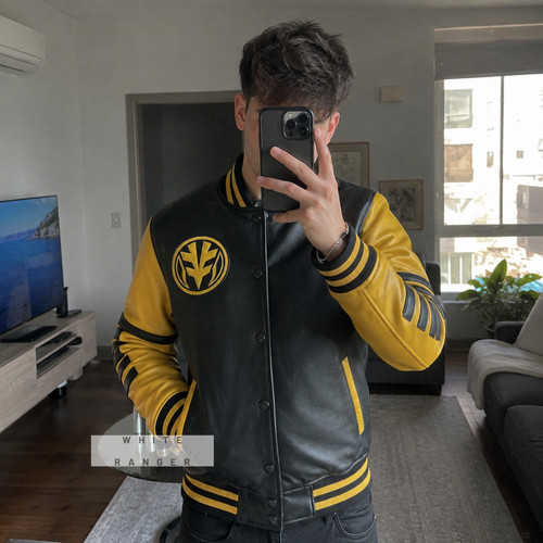 Giacca letterman power rangers - power,
