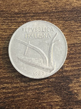 Aratro alluminio 10 dieci lire